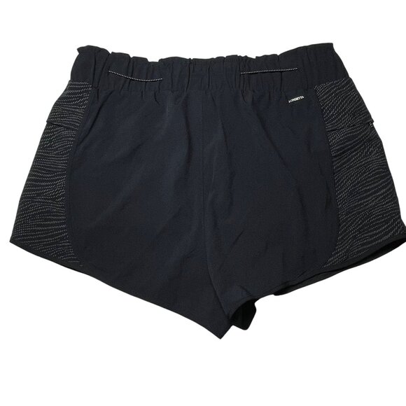 Mondetta Women's Black Shorts L - NWT RunningShine Bright Recycled Fabric Moistu - Picture 8 of 10